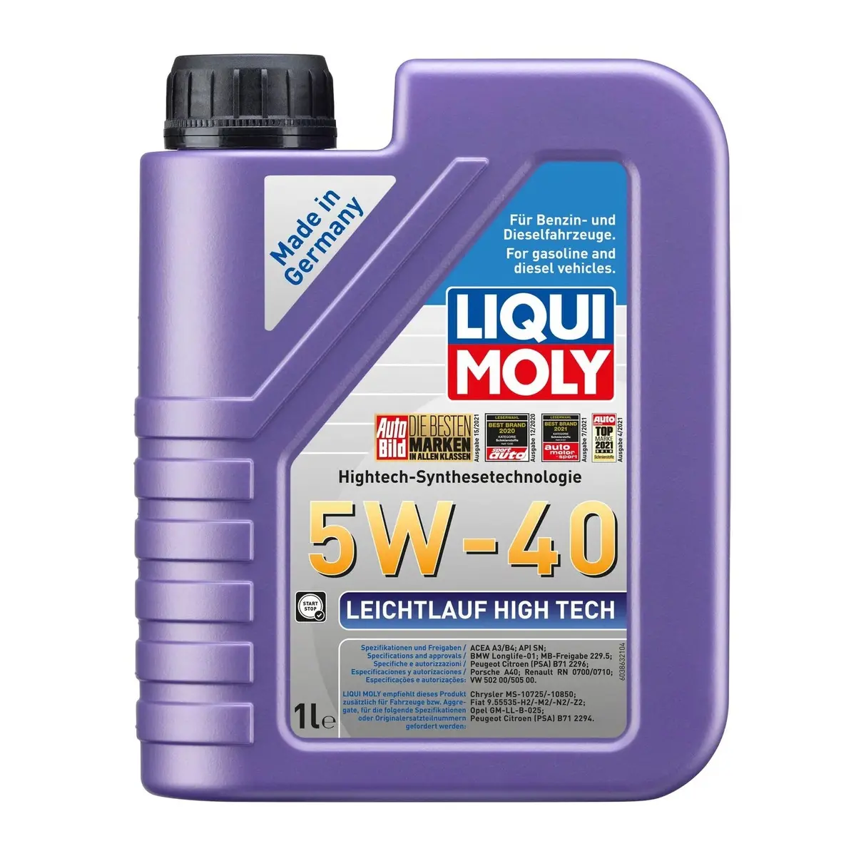 Liqui Moly Leicht­Lauf High Tech 5W40 1 Liter 1