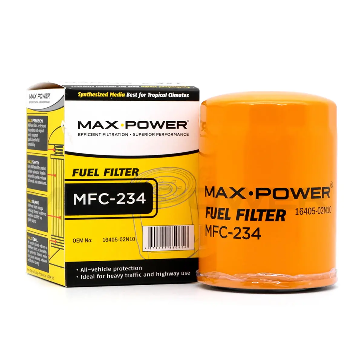 Max Power Fuel Filter Mfc-234 For Nissan Pathfinder 1987-1993, Urvan 1992 1
