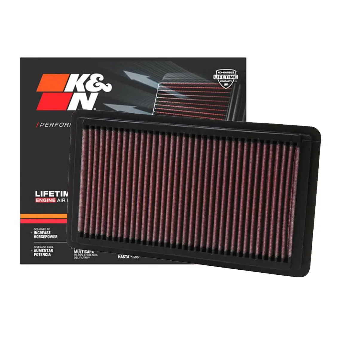 K&N Engine Air Filter Washable 33-2343 For Honda Civic Fd 2.0 2006-2011 1