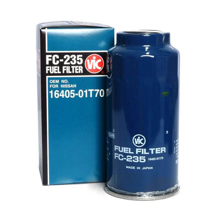 Vic Fuel Filter Fc-235 For Nissan Safari Patrol, Navara, Frontier, Bypass For Urvan Escape Td27 1
