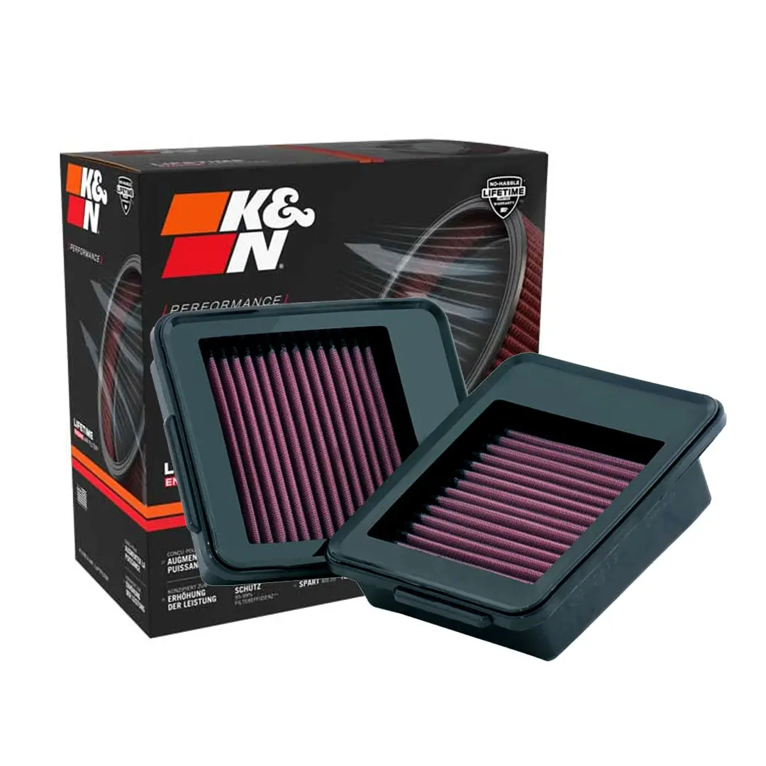 K&N Engine Air Filter Washable 33-2413 For Nissan Gt-R 3.8L V6 Gas 2009-2024 1