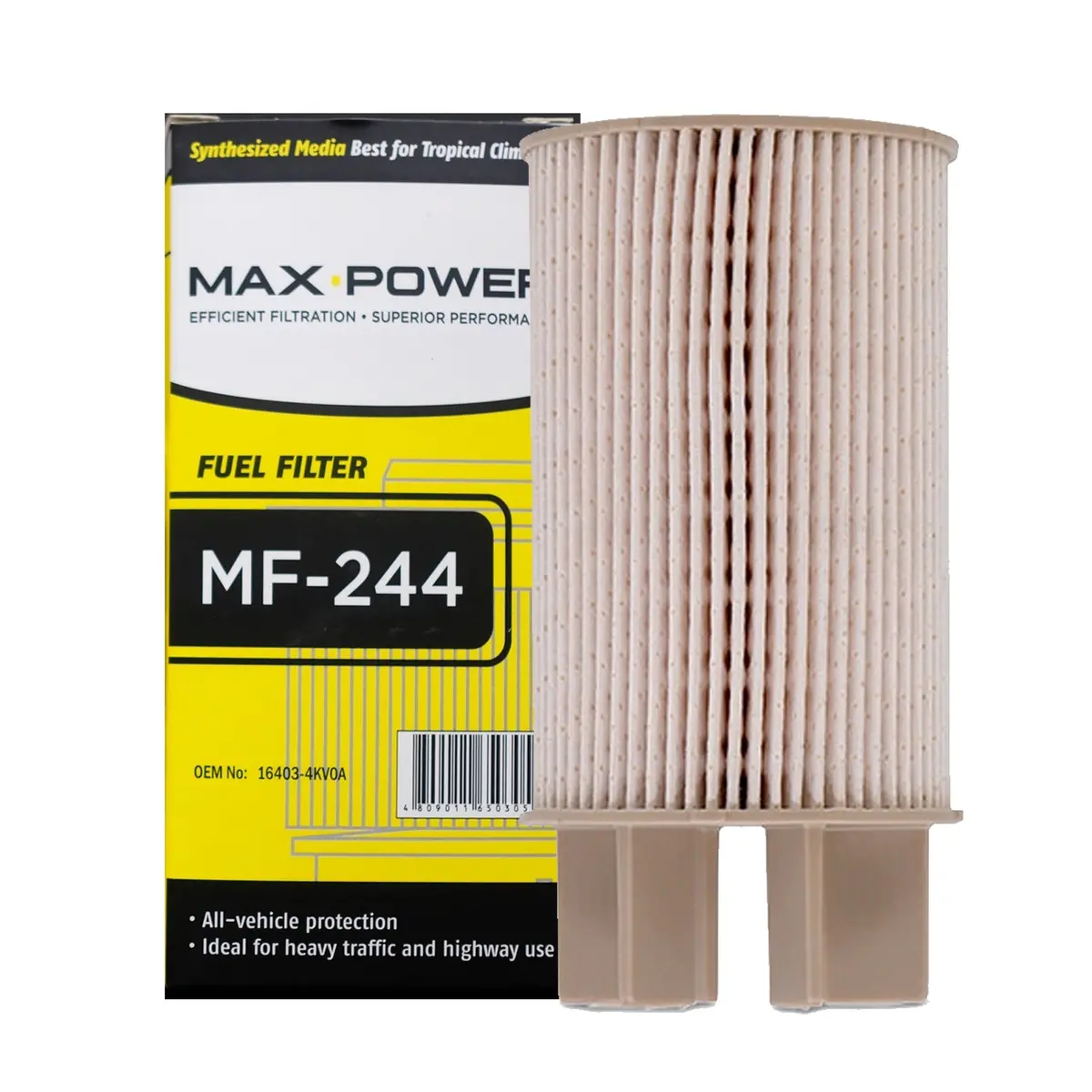 Max Power Fuel Filter Mf-244 For Nissan Navara Np300 2015- 1
