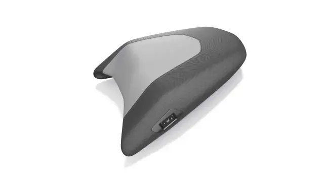 Bmw R1300gs Heated Comfort Passenger Seat, Black/Gray 1