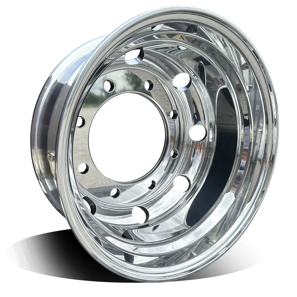 17.5X6.75 Northstar 8X275 Hub Pilot Mirror Polished Both Sides 1