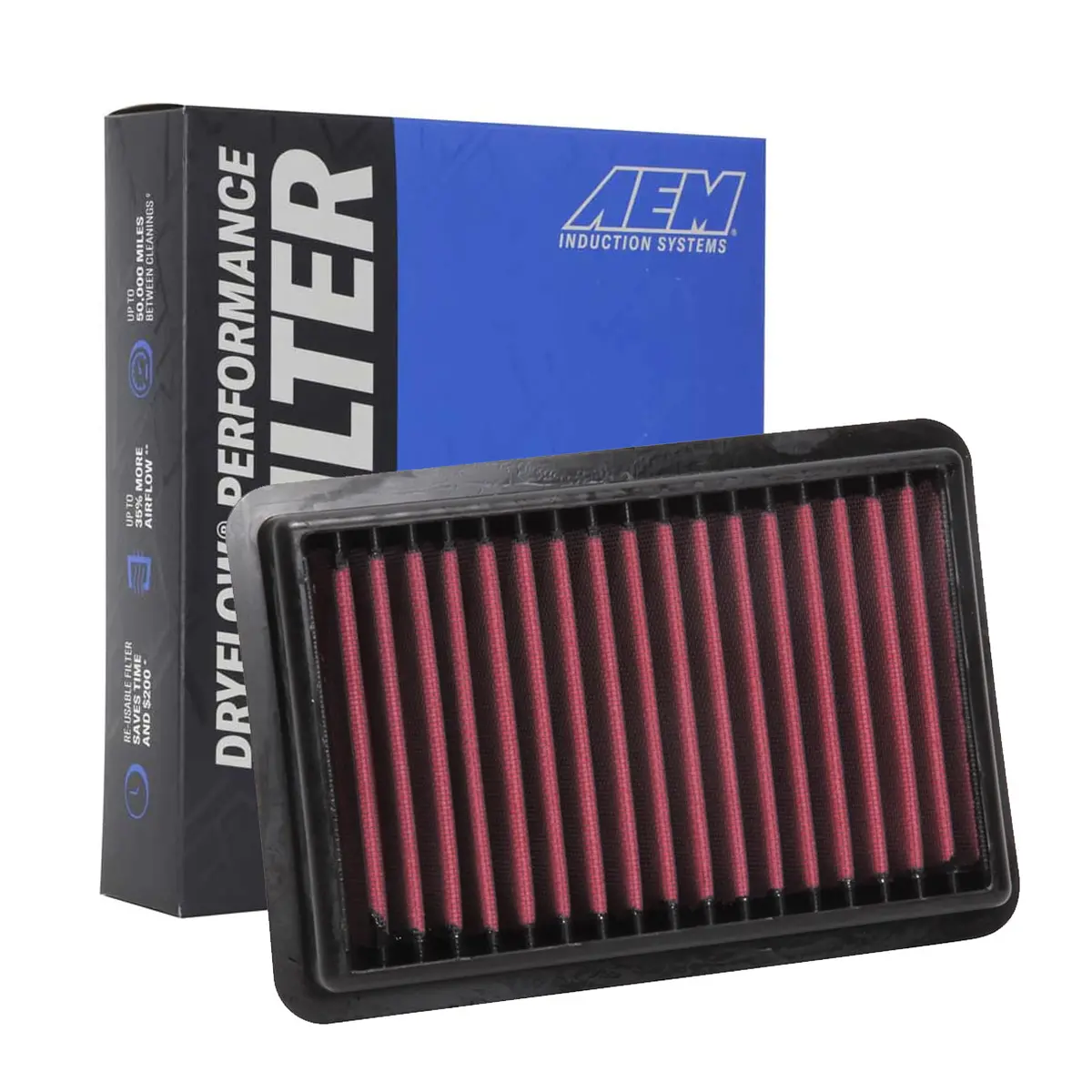 Aem Dryflow Air Filter Washable 28-50070 1