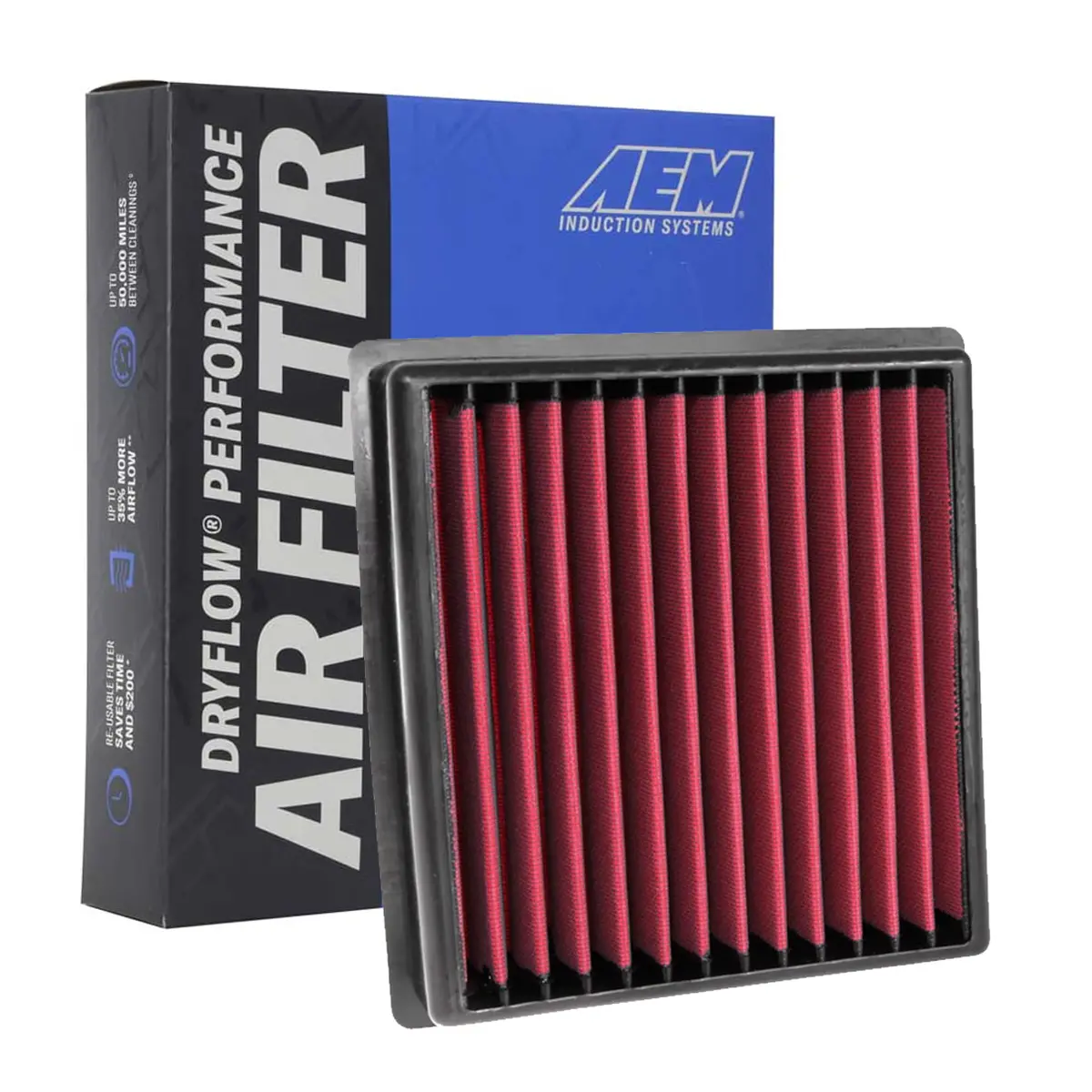 Aem Dryflow Air Filter Washable 28-50092 1