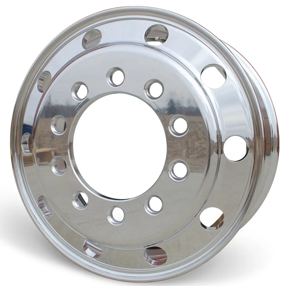 22.5X9.00 Accuride 10X11.25 Stud Pilot (Budd) High Polish Both Sides 1