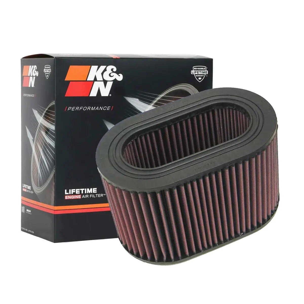 K&N Engine Air Filter Washable E-2871 For Mitsubishi Galant 1980-1984, Pajero 4M40 1983-1900 1