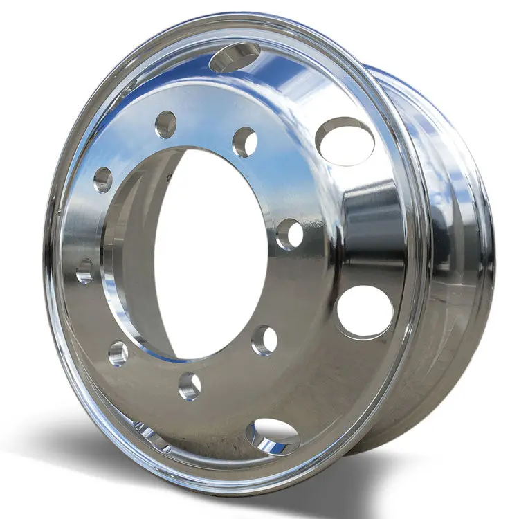 19.5X6.75 Accuride 8X275mm Hub Pilot Standard Polish Both Sides 1