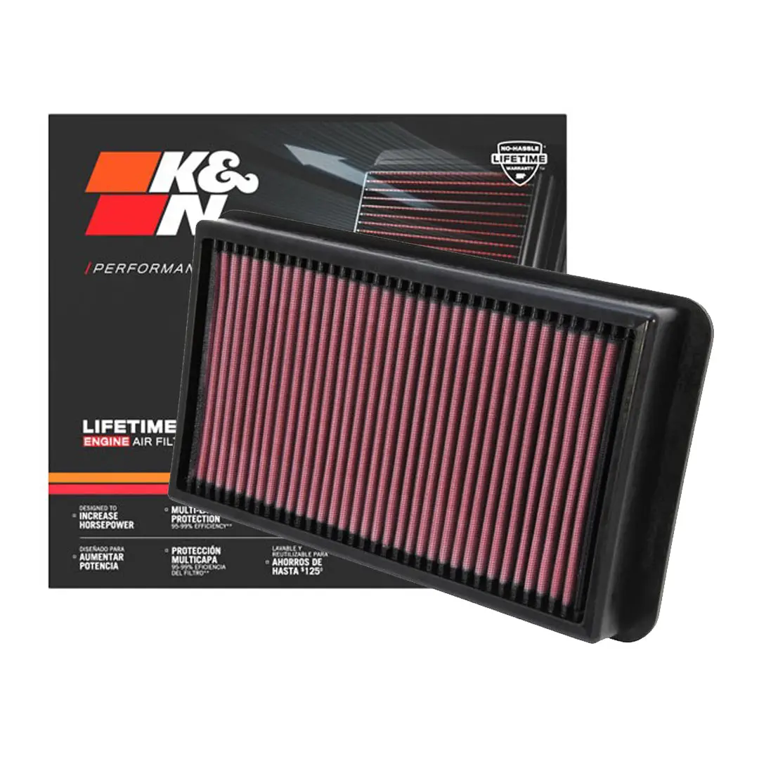 K&N Engine Air Filter Washable 33-2987 For Toyota Hiace Commuter 2007-2017, Hiace Grandia 2005-2019, Innova 2015-2022 1