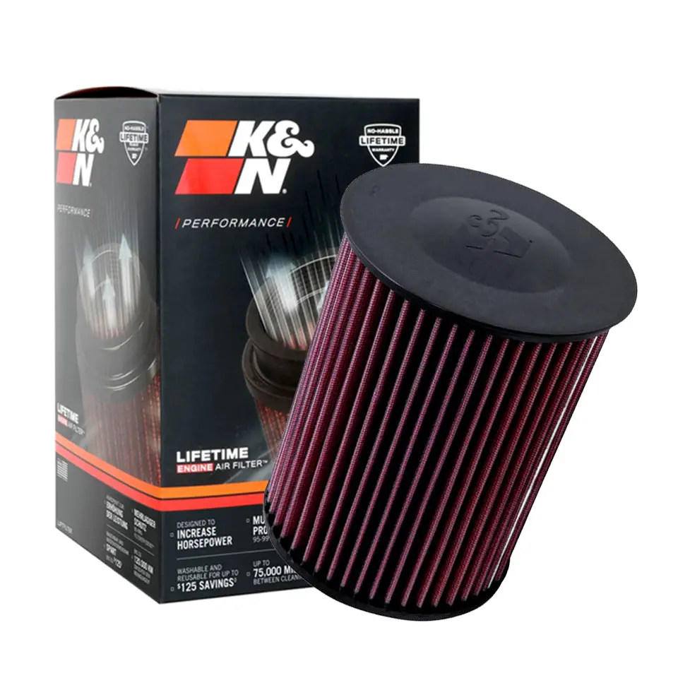 K&N Engine Air Filter Washable E-2993 For Ford Escape 2014-2020, Focus 2007-2018 1