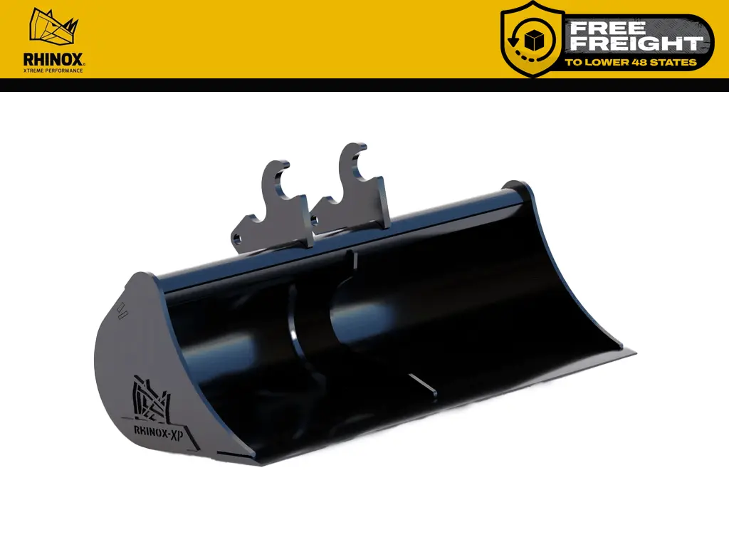 Rhinox Ditching And Grading Buckets For 2Mt Class Excavators (2500 To 4000 Lbs.) 1