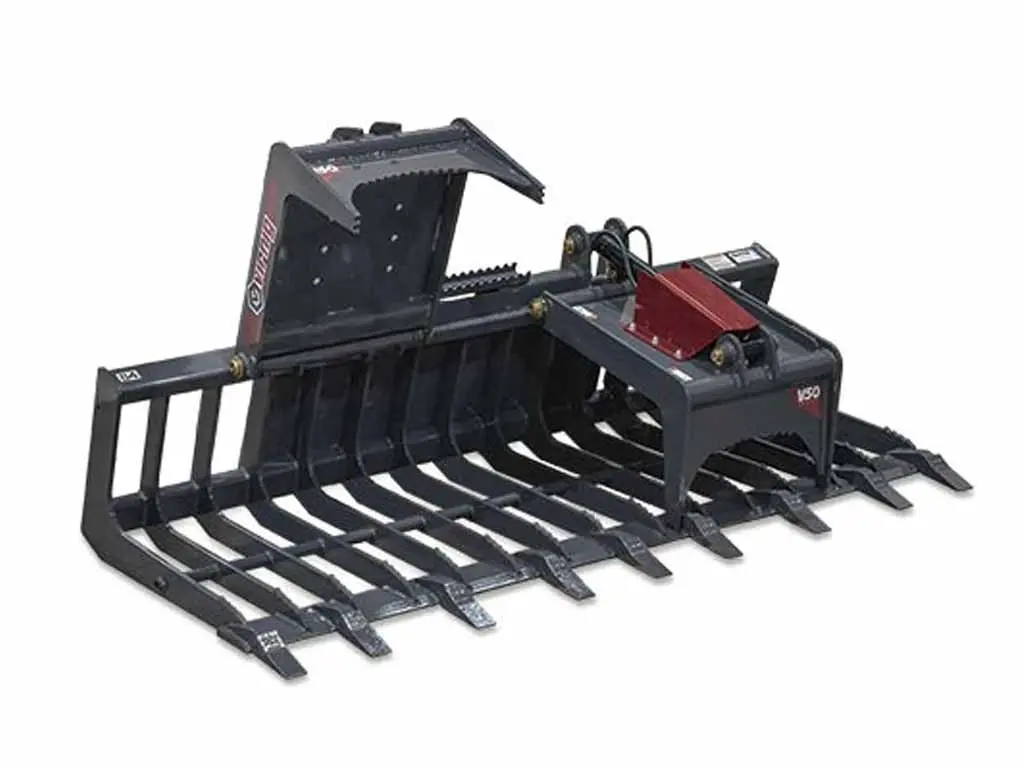 Virnig Skeleton Tooth Grapple For Skid Steer Loader 1