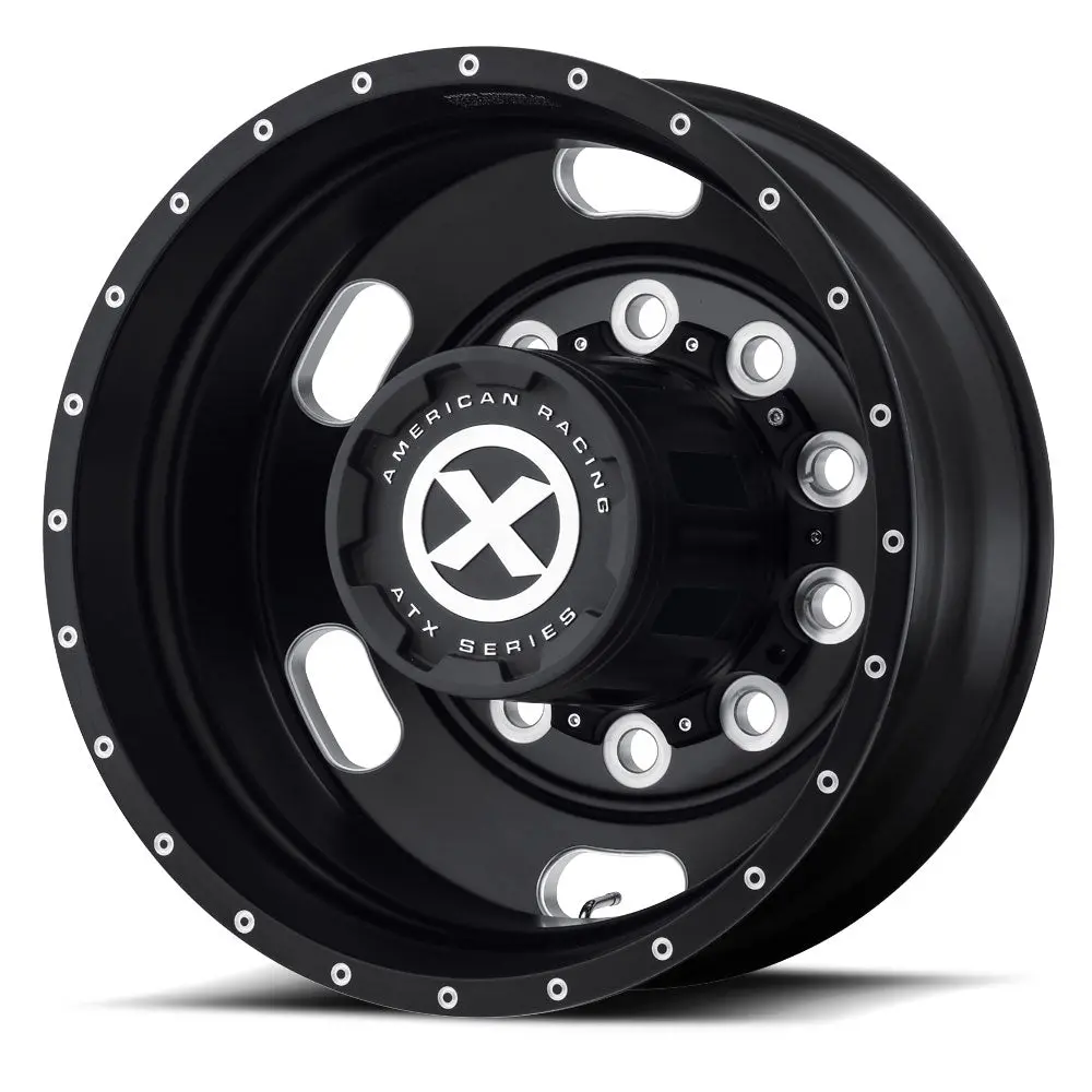 24.5X8.25 Atx 10X285mm Hub Pilot Black "Indy" Rear Outer 1