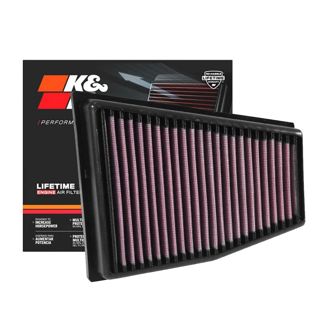 K&N Engine Air Filter Washable 33-3031 For Audi Rs5 4.2L V8 Gas 2010-2015 1
