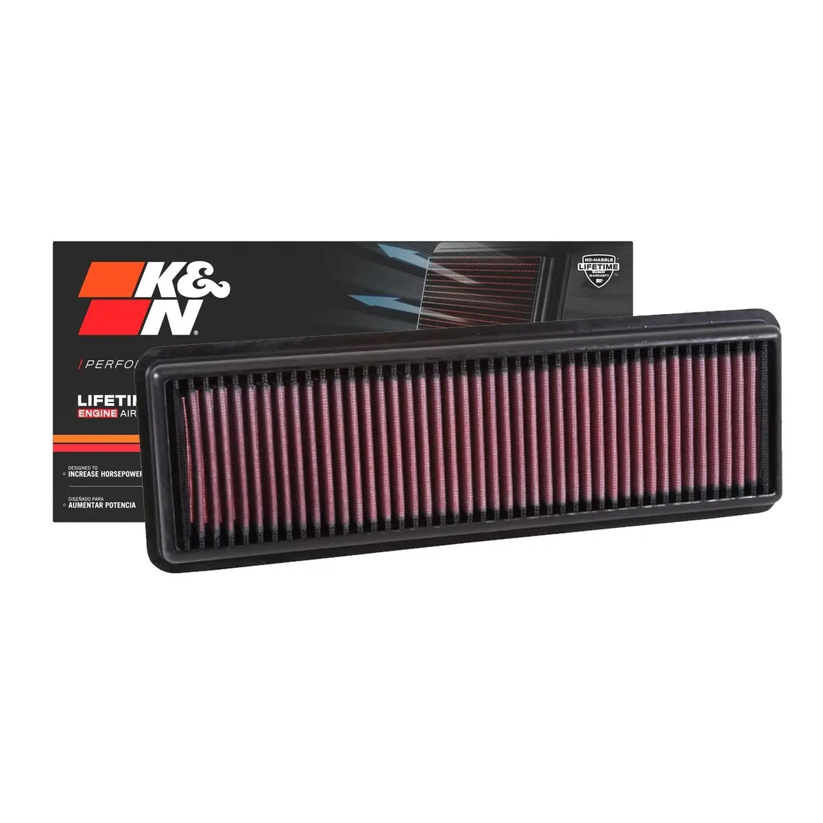 K&N Engine Air Filter Washable 33-3042 For Bmw X3, X4, X5 2015-2018, 518D, 520D 2014-2017 1