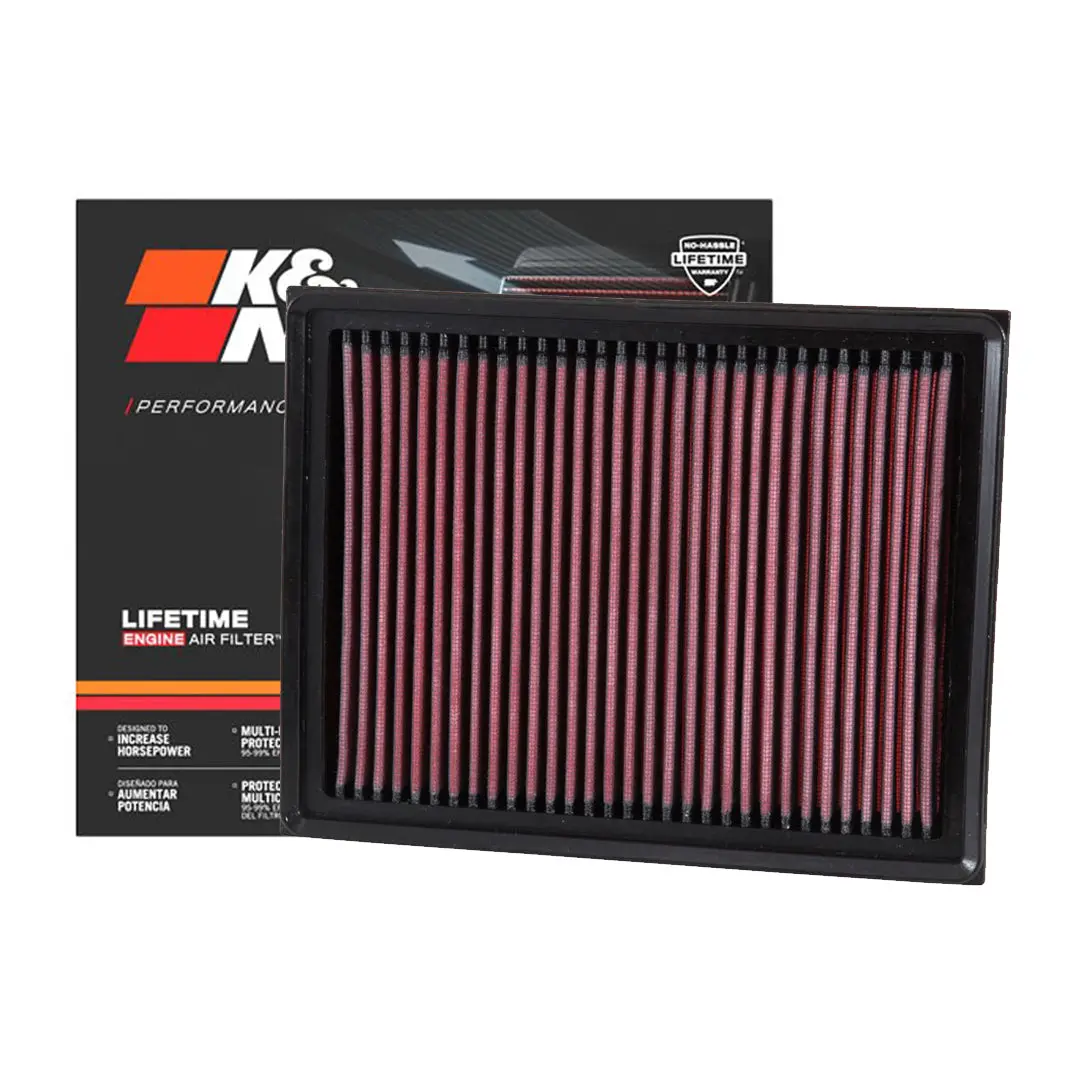 K&N Engine Air Filter Washable 33-3059 For Nissan Navara Np300, 2015-Up, Pro4x, Terra 2018-Up, Mercedes-Benz X250d,  X220d  2017-2019 1