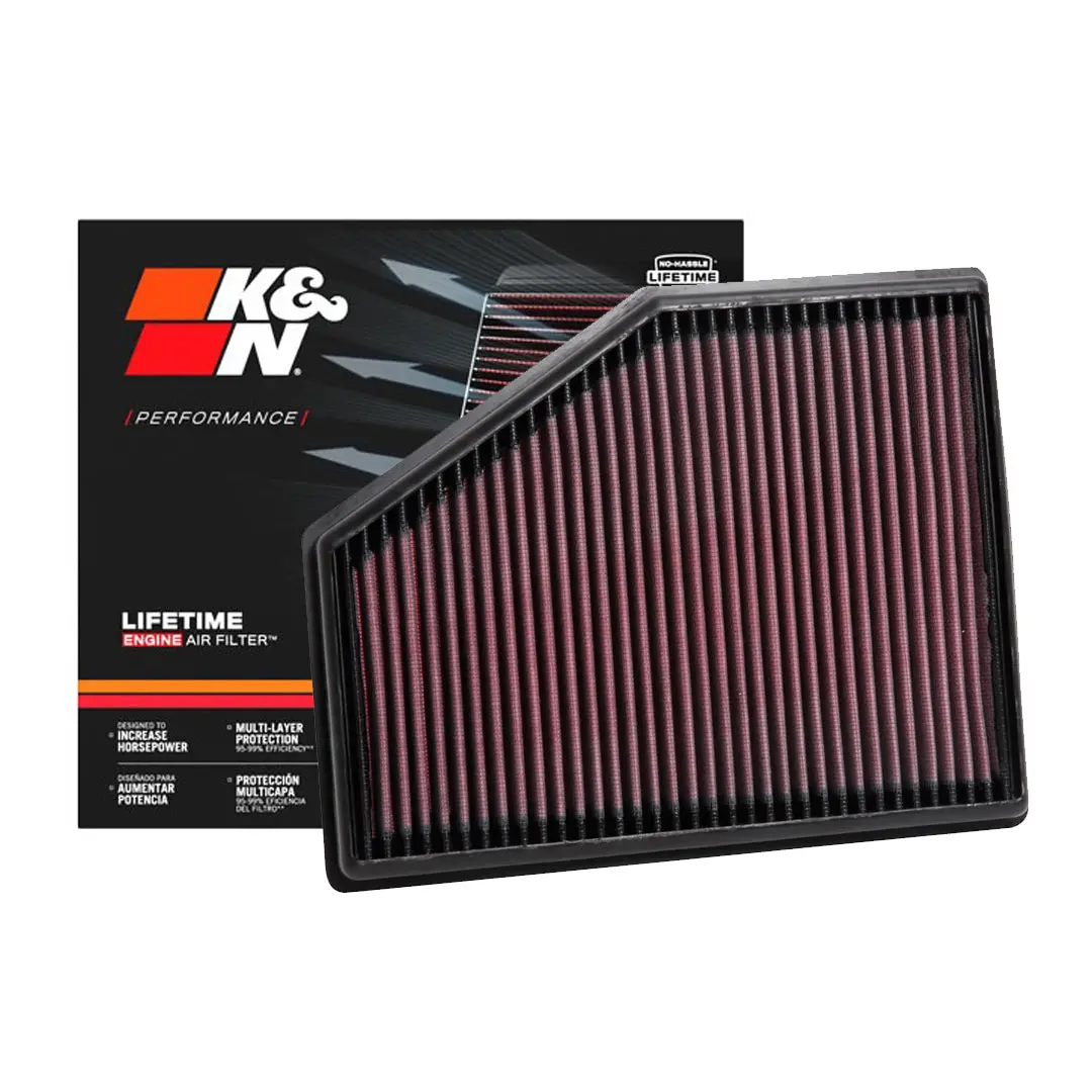 K&N Engine Air Filter Washable 33-3079 For Bmw 740I 2015-2021 1