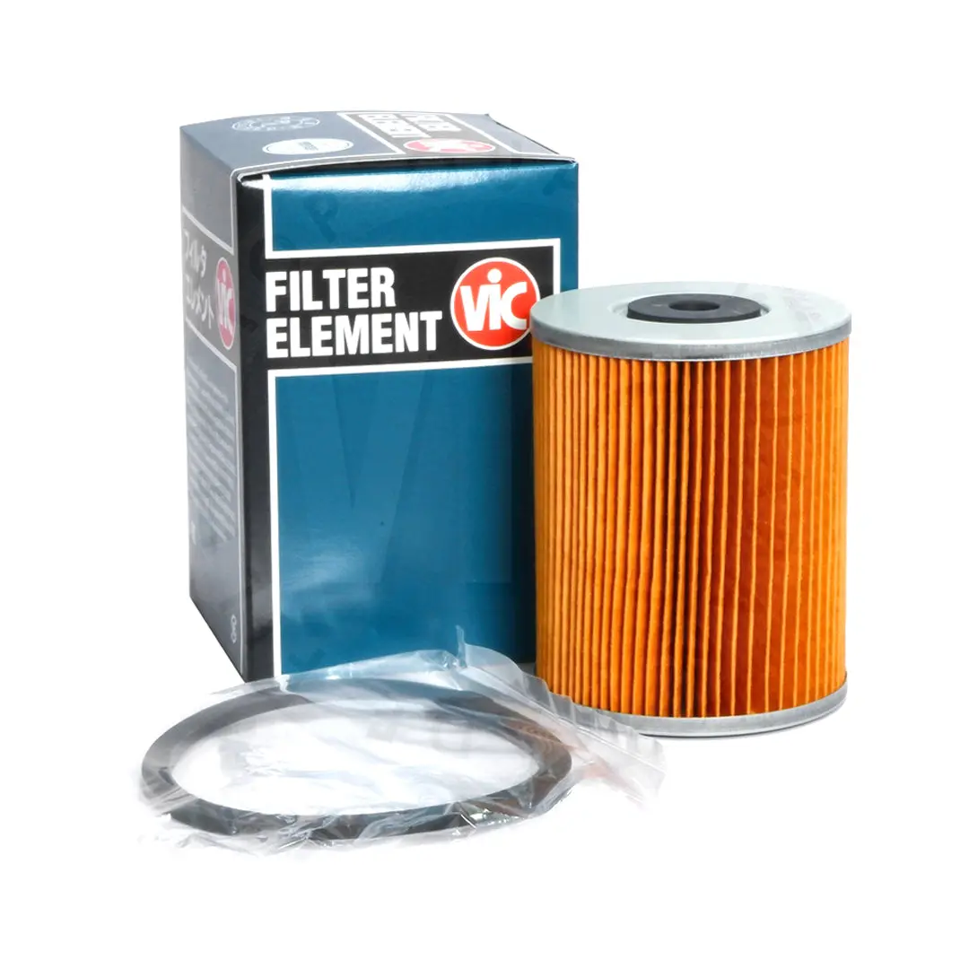 Vic Fuel Filter Element Type F-309 For Mitsubishi Canter 4D30 1