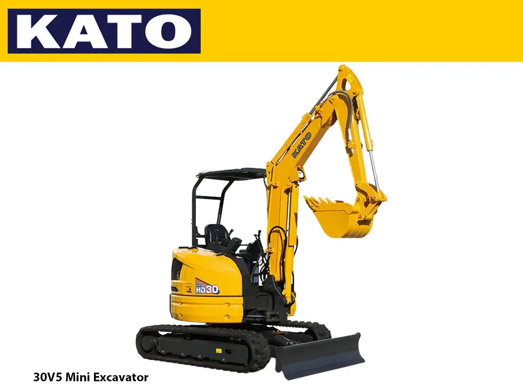 Kato 30V5 Mini Excavator 1
