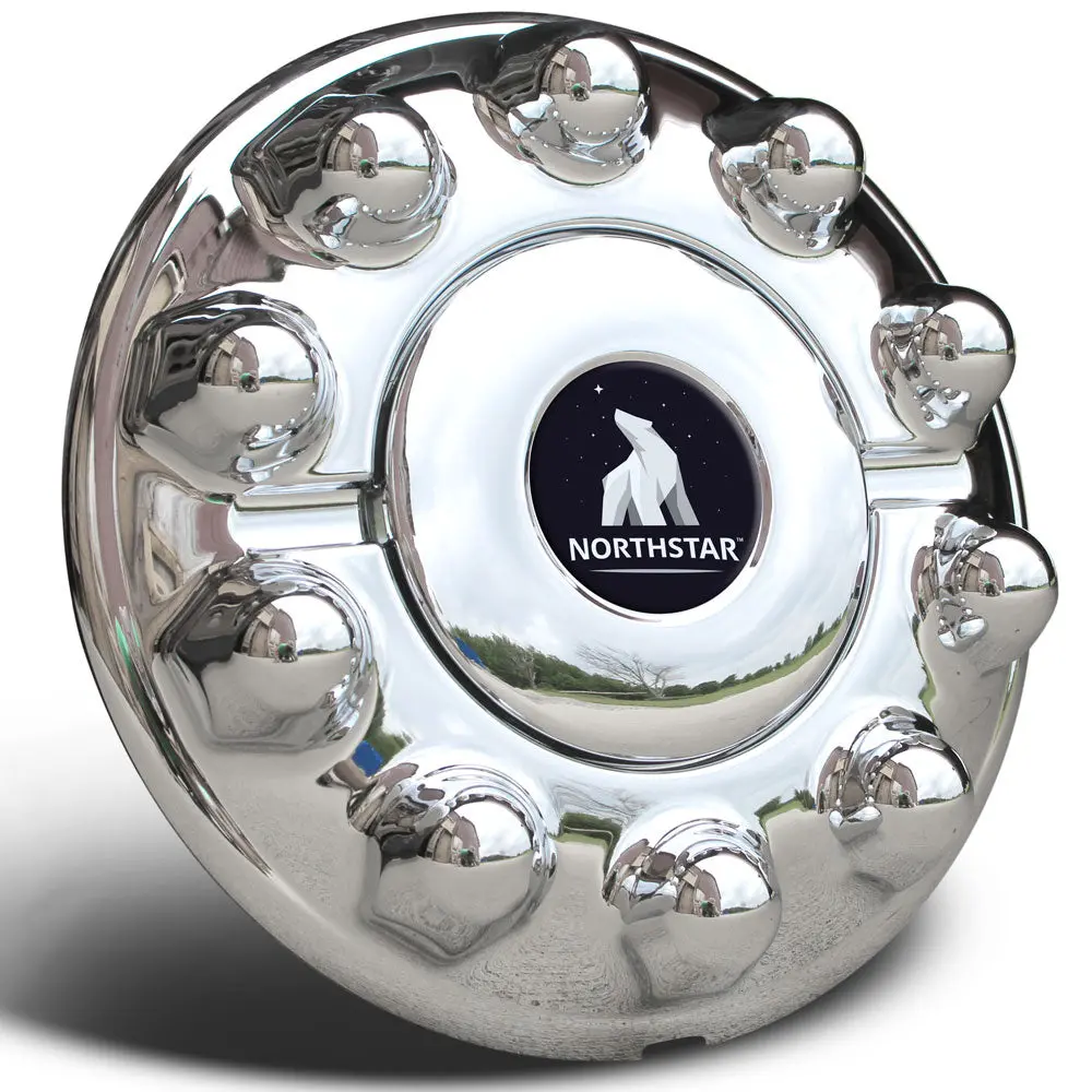 Abs Chrome Front Hub Cover For 10 On 225Mm 1