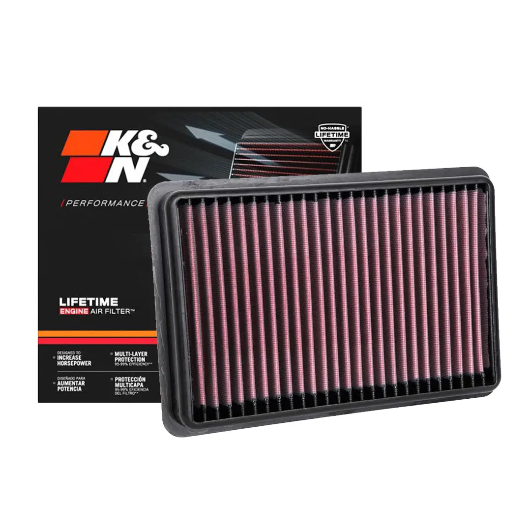 K&N Engine Air Filter Washable 33-3126 For Suzuki Swift 1.2 2018-Up 1