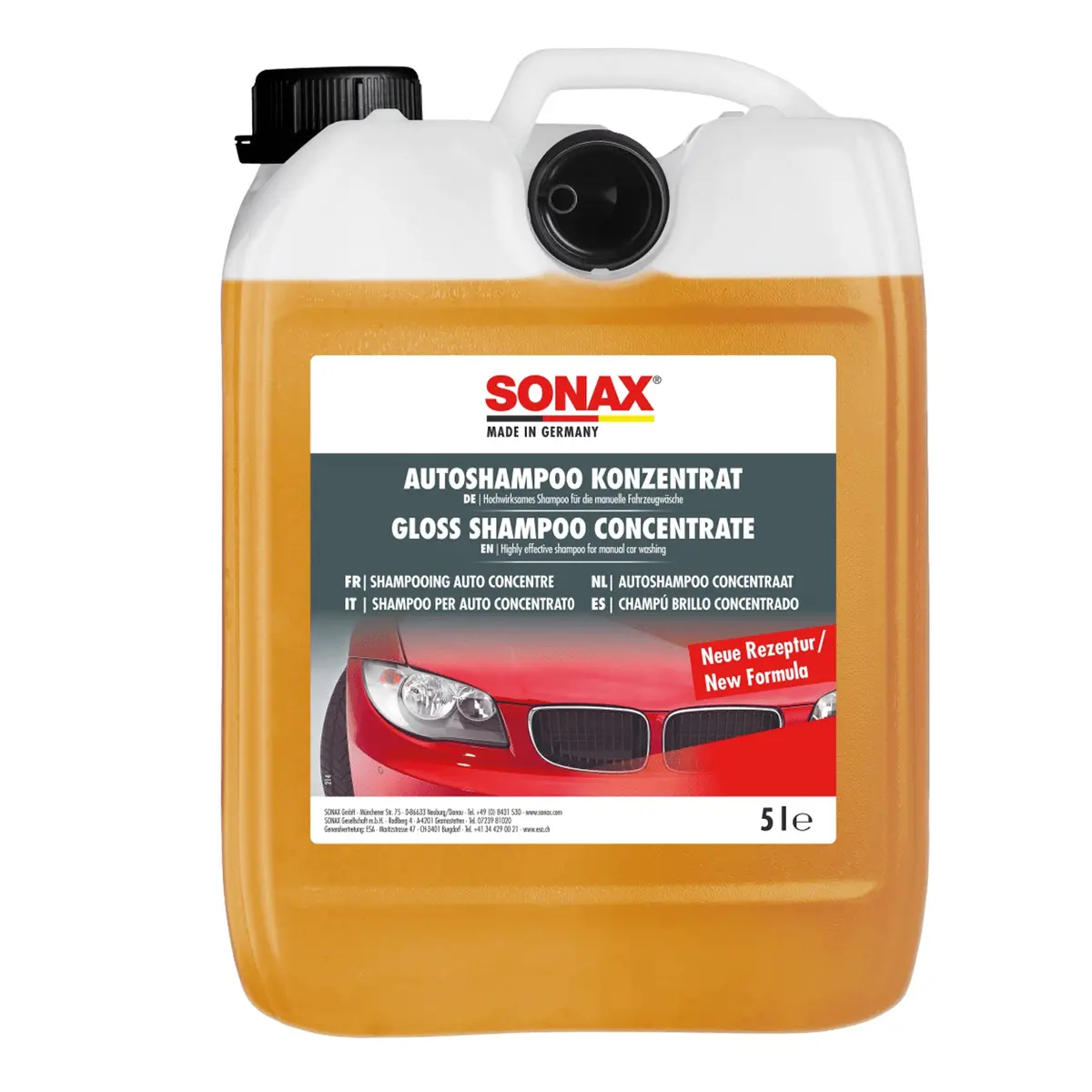 Sonax Gloss Shampoo Concentrate 5 Liter 1