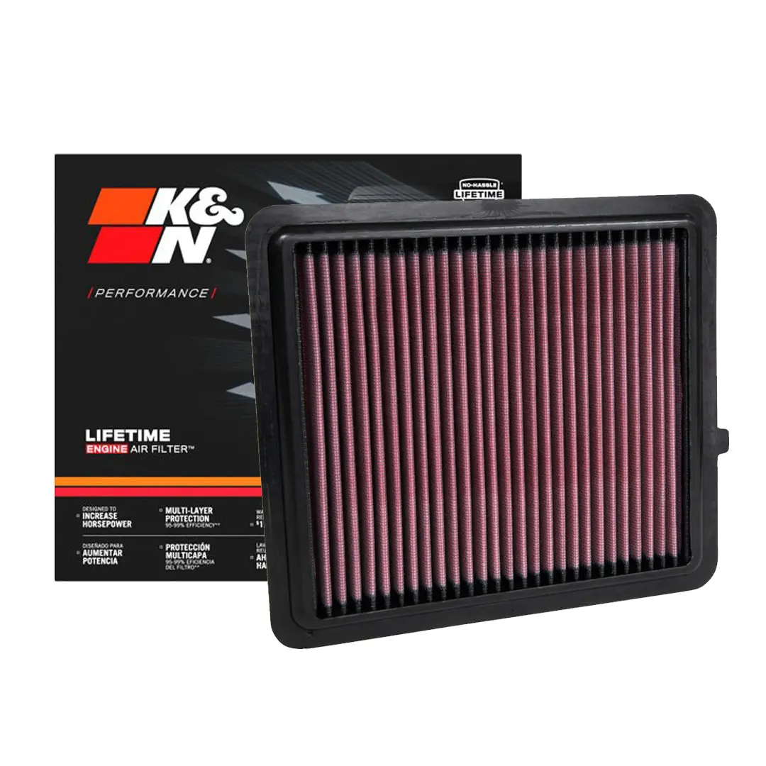 K&N Engine Air Filter Washable 33-3151 For Suzuki Jimny Jb74 2018-Up 1