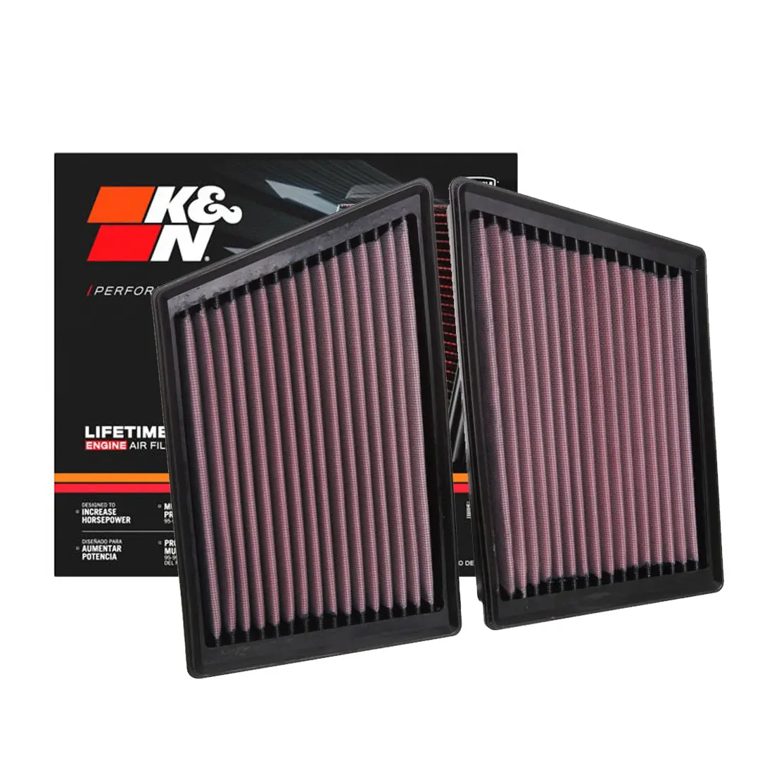 K&N Engine Air Filter Washable 33-3153 For Porsche 911 3.0, 3.7 Gas 2019-2024 1