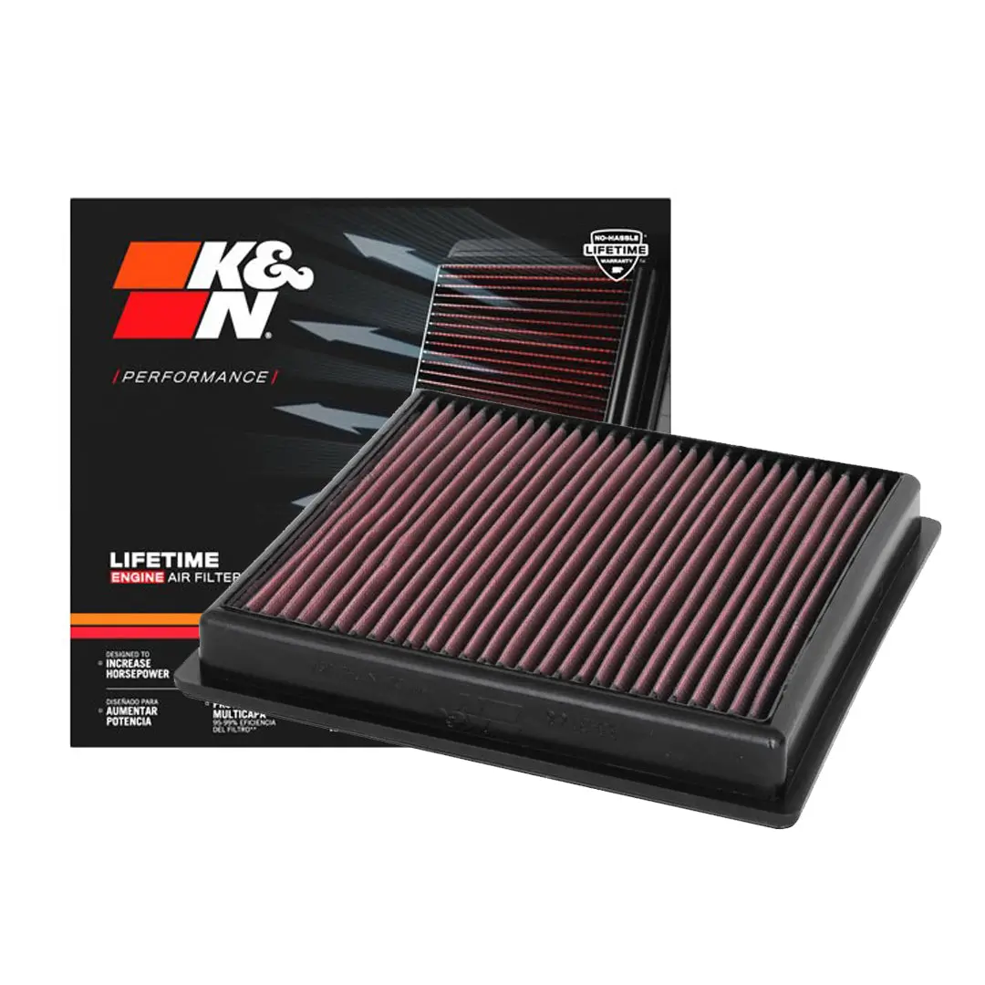 K&N Engine Air Filter Washable 33-3166 For Toyota Hiace 2.8, 3.5 2019-2021, Elite, Grandia, Deluxe 1