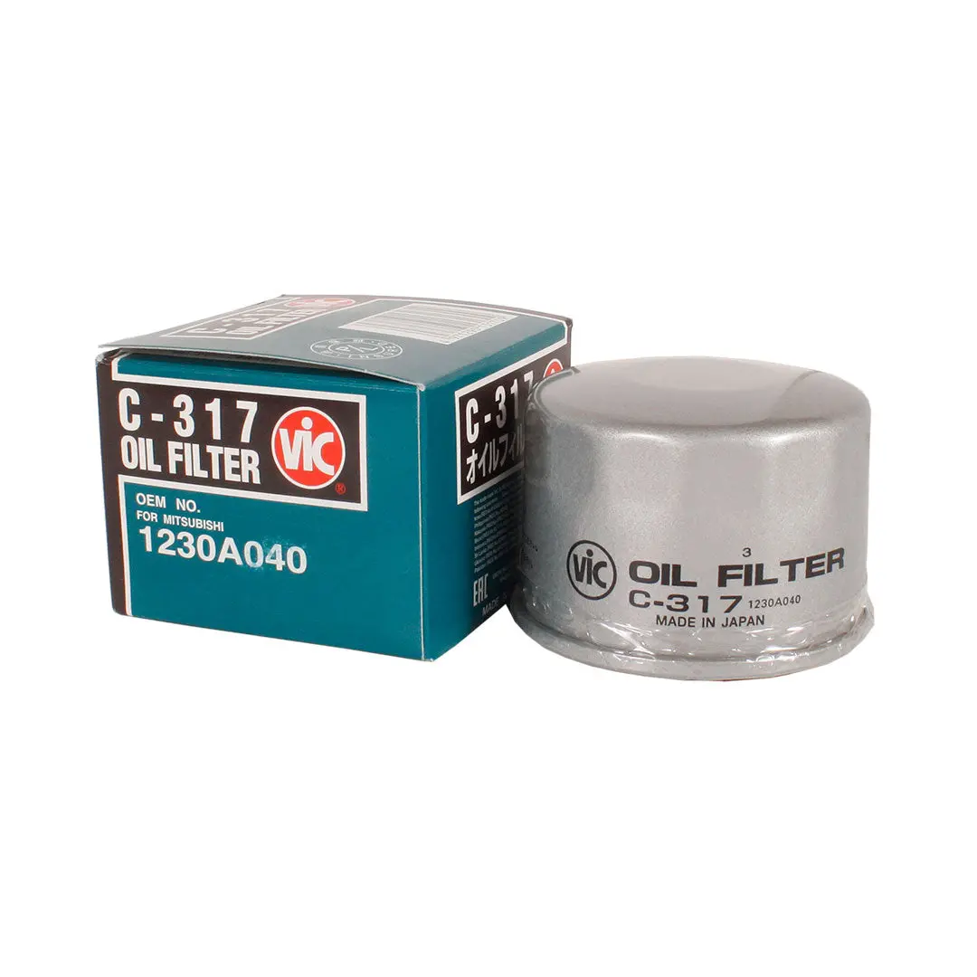 Vic Oil Filter C-317 For Mitsubishi Pajero, Mini, Minica, Minicab 1