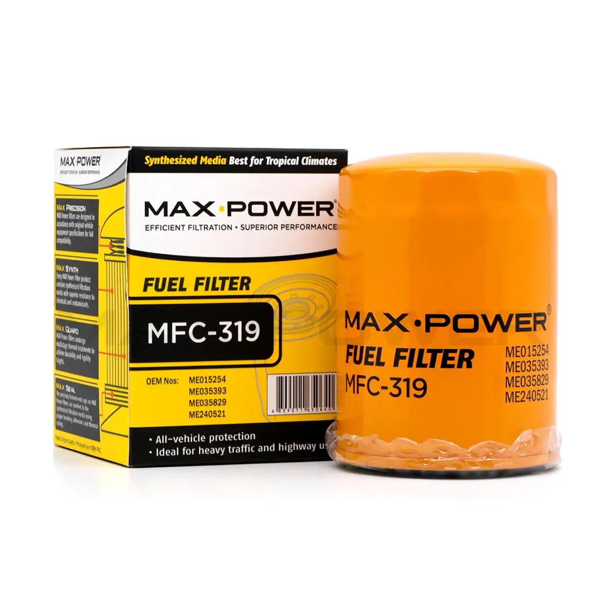 Max Power Fuel Filter Mfc-319 For Mitsubishi Truck & Bus 6D14, 6D15 1