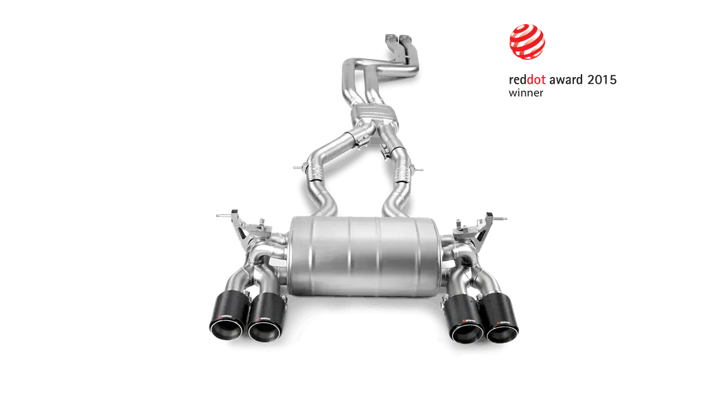Akrapovič  Evolution Link Pipe Set (Titanium) For Bmw M4 (F82, F83) 2014-2020 1