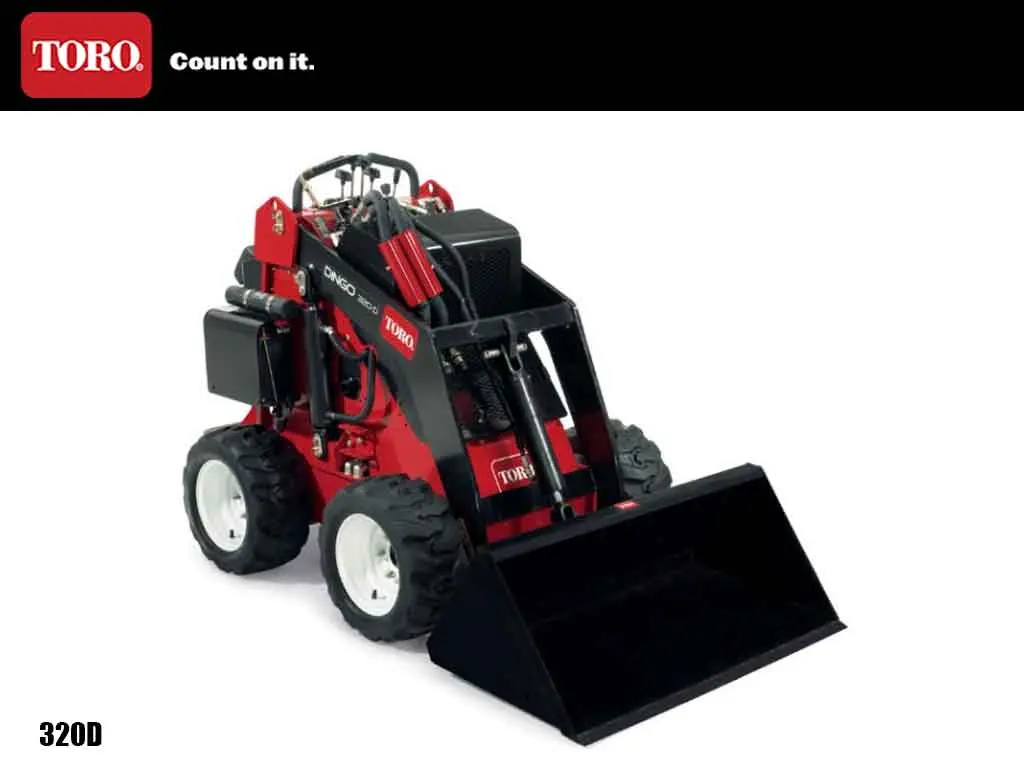 Toro Dingo 320D Mini Loader 1