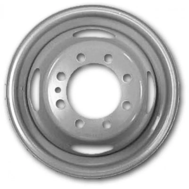 16X6 Accuride 8X170mm Bolt Pattern 125Mm Center Bore Grey Steel 1