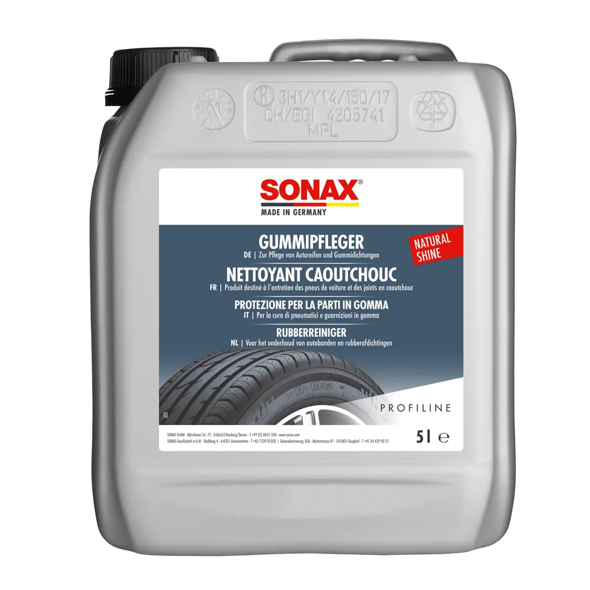 Sonax Profiline Rubber Restorer 5 Liters 1