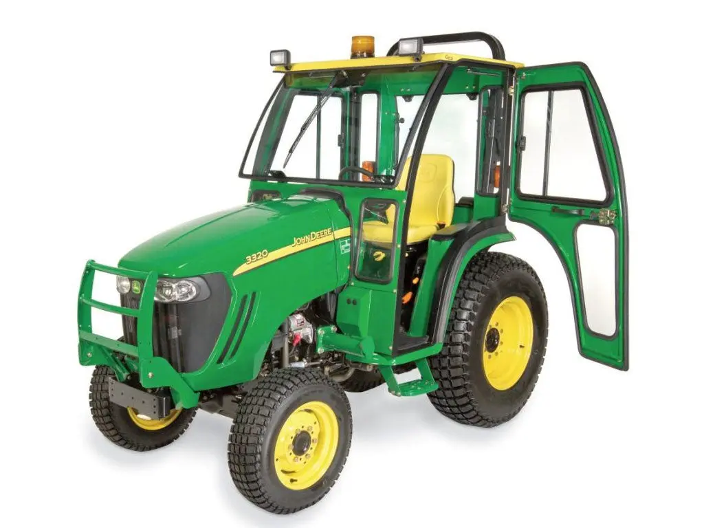 Curtis Enclosed Hard Side Cab For John Deere 3520 / 4210 1