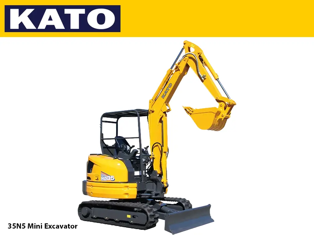 Kato 35N5 Mini Excavator 1
