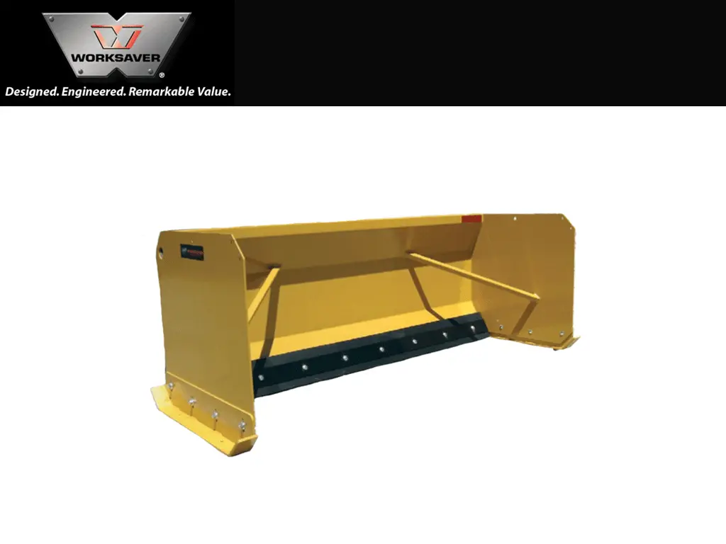 Worksaver 36 Series Snow Pusher For Skid Steer And Tractors 1