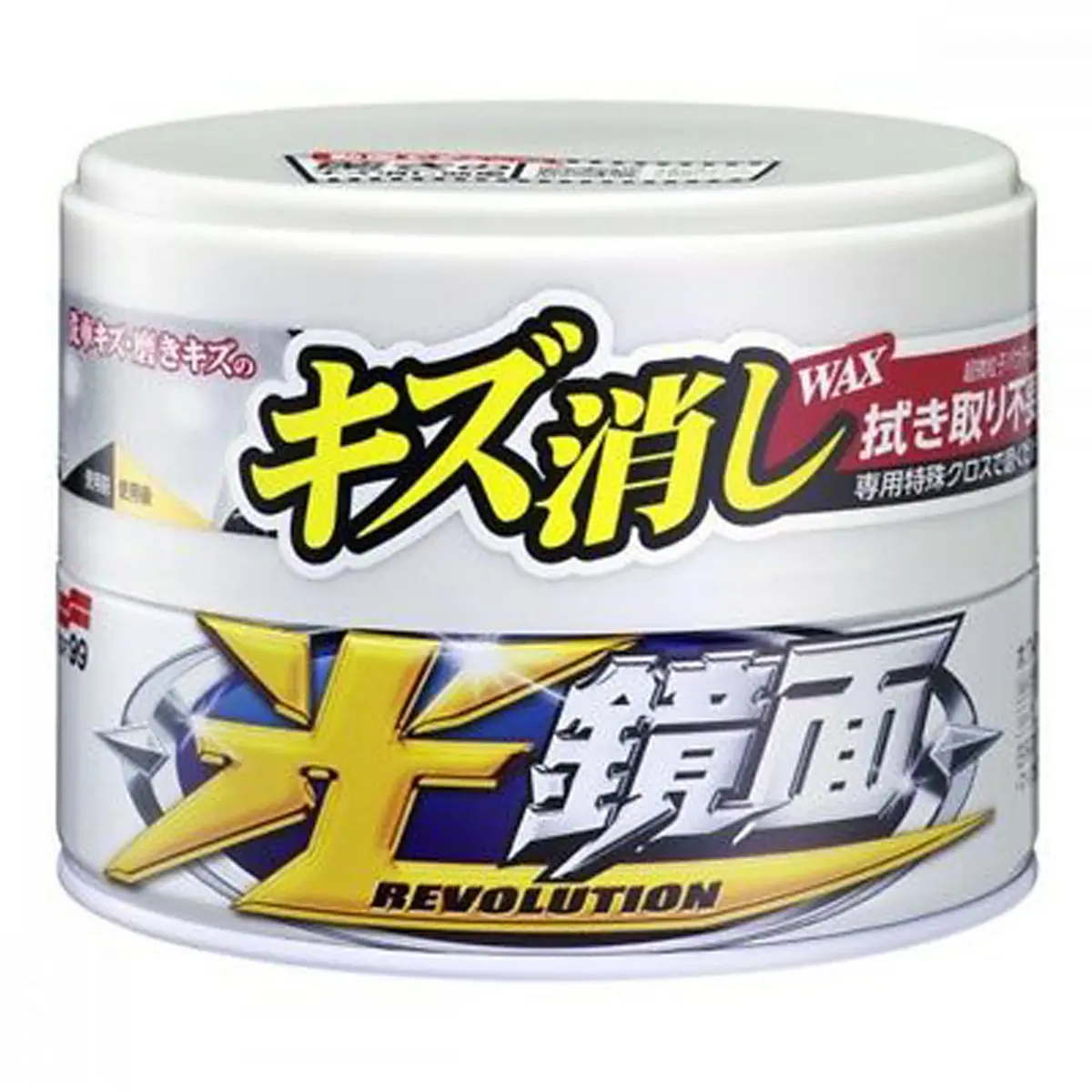 Soft99 New Scratch Clear Wax Mirror Finish White 200G 1
