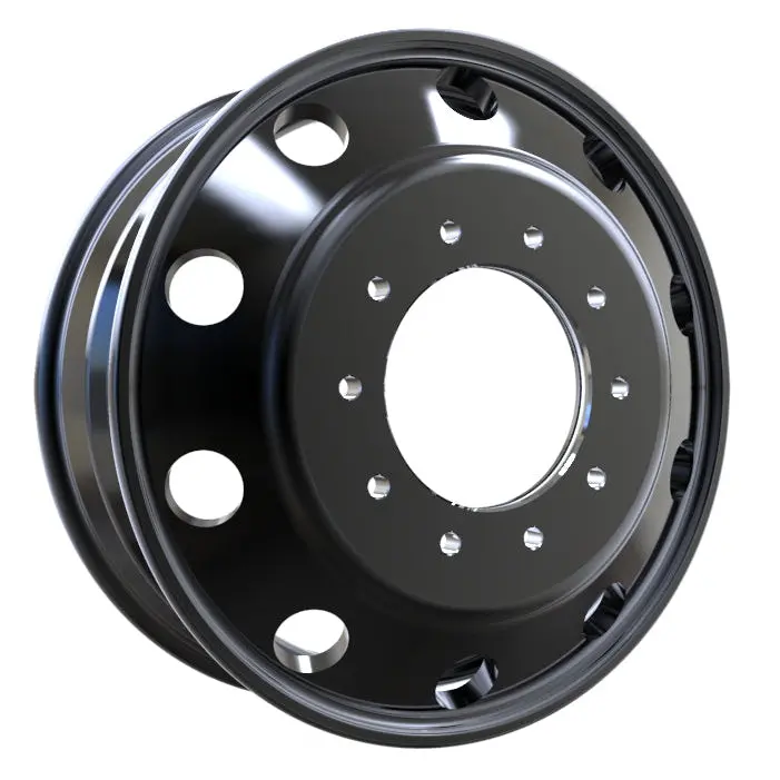 19.5X6.00 Northstar 10X225mm Black For Ford & Dodge Ram (10 Vent Hole) 1