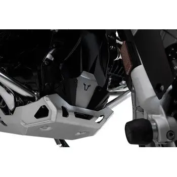 Engine Guard Extension - Front - Black/Silver - Bmw - 1200/1250 1