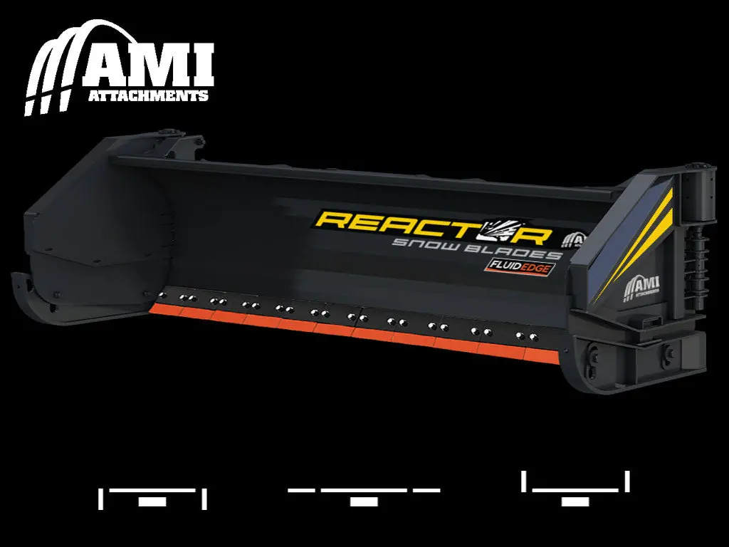 Ami Reactor Fluid Edge 3-In-1 Pusher Blade With Hose Kit 1