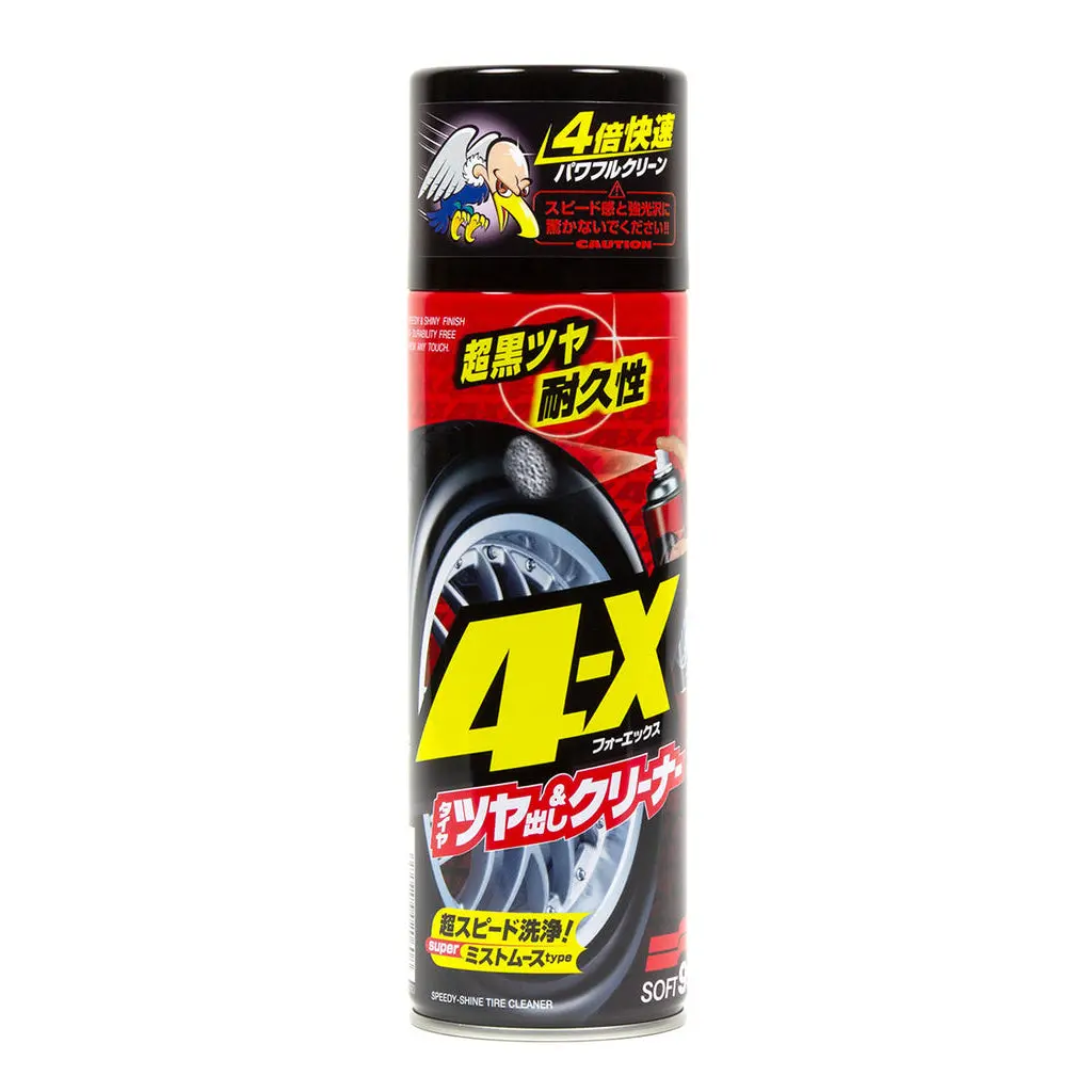 Soft99 4-X Tire Black Cleaner Gloss 470Ml 1