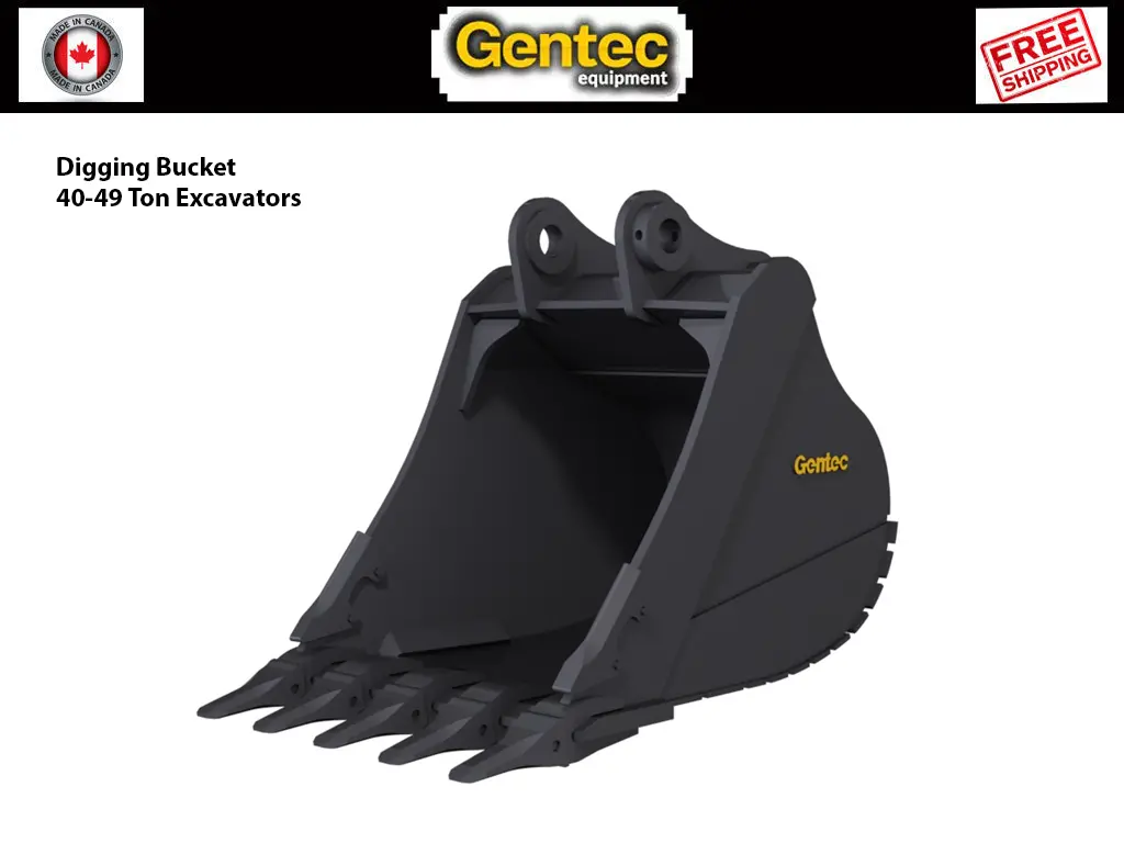 Gentec Digging Bucket For 40-49 Ton Excavators 1