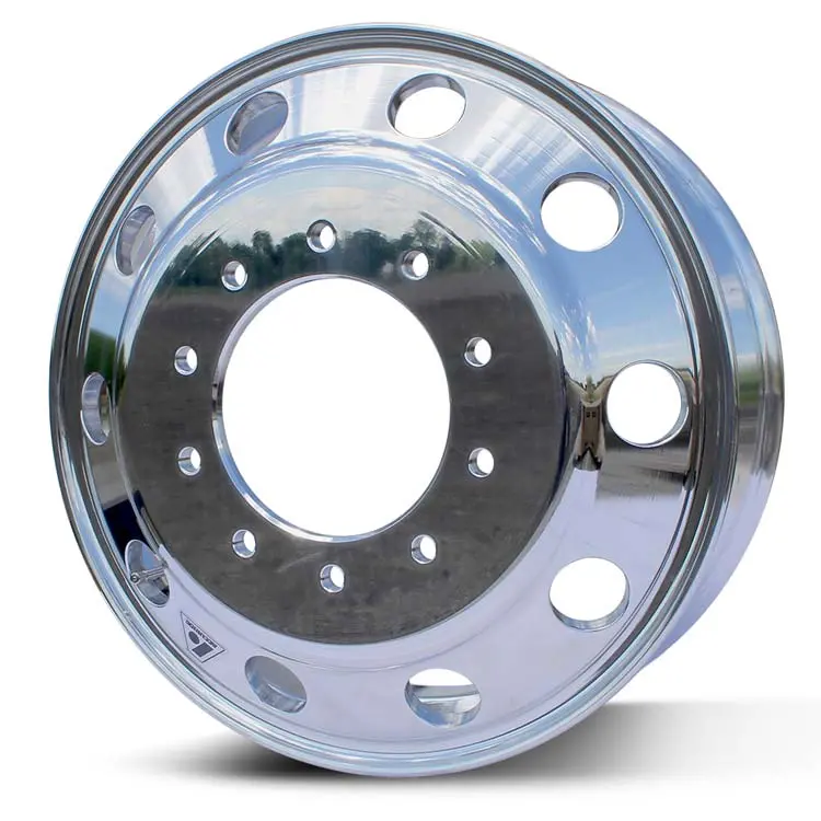 19.5X6.00 Accuride 10X225mm High Polish Both Sides (F450/550, Ram 4500/5500) 1