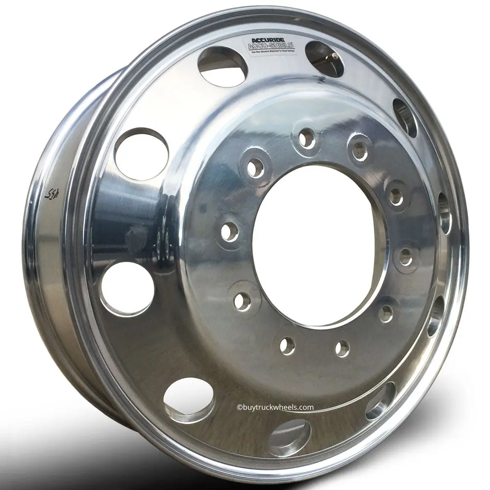 19.5X6.00 Accuride 10X225mm Accushield Both Sides F450/F550 Ram 4500/5500 1