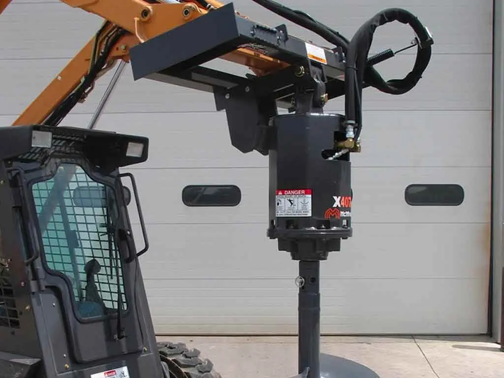Mcmillen Auger Drives, X Series High Torque, Skid Steer Mounting (Ssl)(Ctl) 1