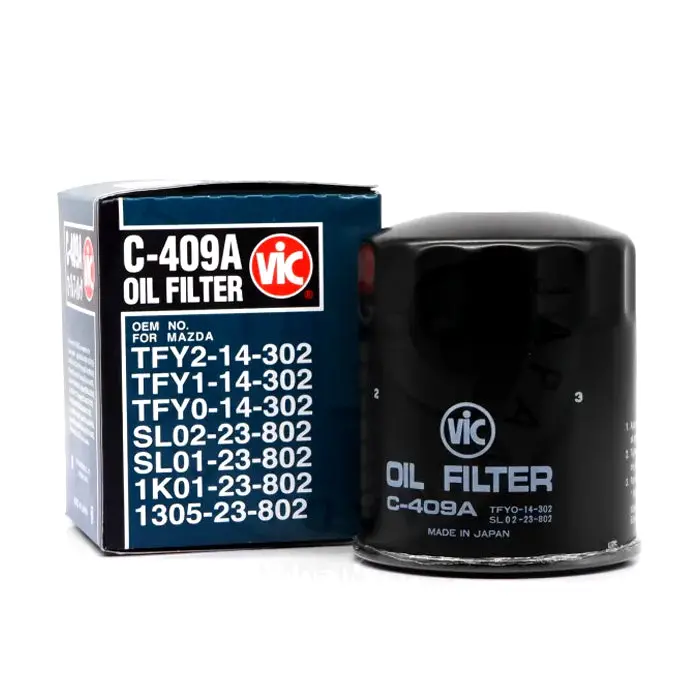 Vic Oil Filter C-409A For Mazda T2500, Kia Pregio 1