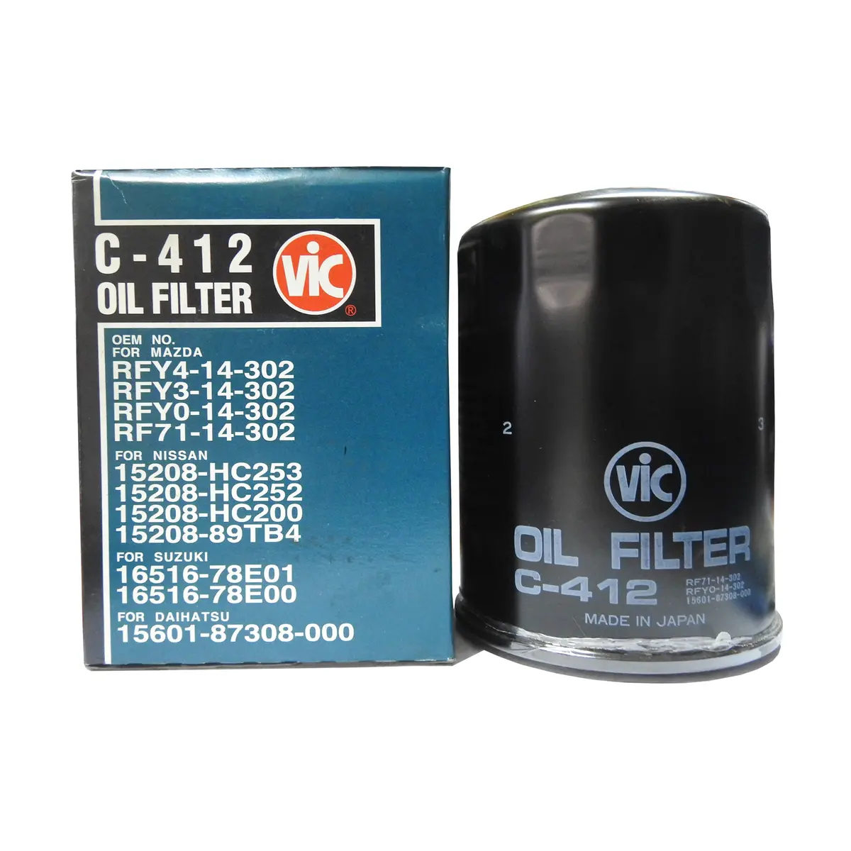 Vic Oil Filter C-412 For Isuzu Trooper 4Jg2 1998 1